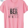 Berlin TShirt - BER-Airport-Code-T-Shirt-Pink-World-Explorer