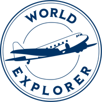 Logo - World Explorer - T-Shirts, Hoodies, Totes, Phone Cases For Travelers and Explorers